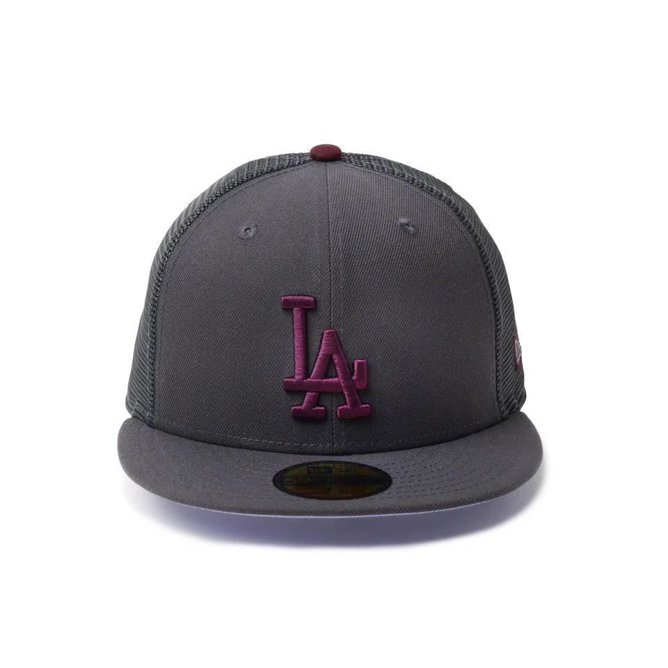 NEW ERA �˥塼���� 59FIFTY Trucker Los Angeles Dodgers Hydrangea Dark Graphite