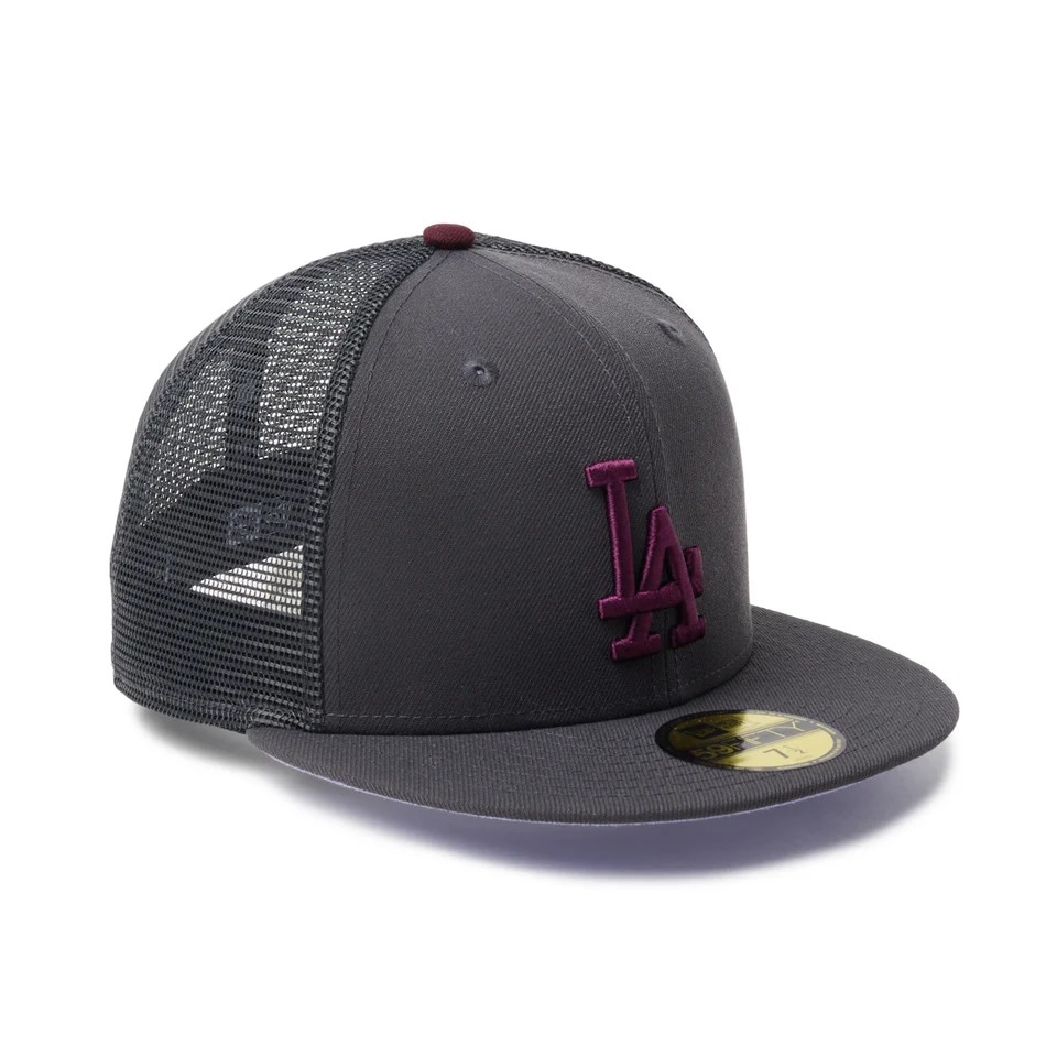 NEW ERA �˥塼���� 59FIFTY Trucker Los Angeles Dodgers Hydrangea Dark Graphite