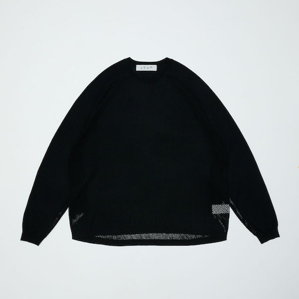 BAL �Х� VENTILATION MESH CREW SWEATER
