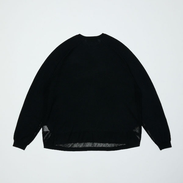 BAL �Х� VENTILATION MESH CREW SWEATER