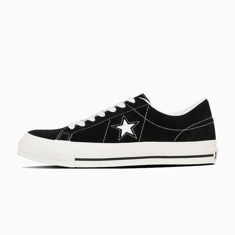 CONVERSE ����С��� ONE STAR SUEDE Black
