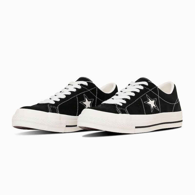 CONVERSE ����С��� ONE STAR SUEDE Black