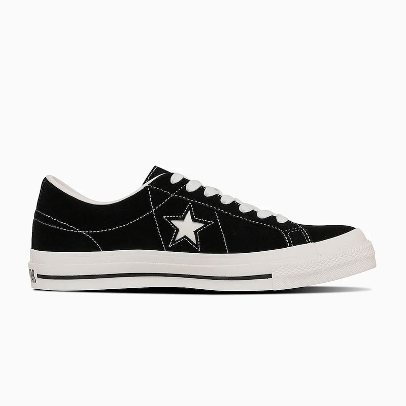 CONVERSE ����С��� ONE STAR SUEDE Black
