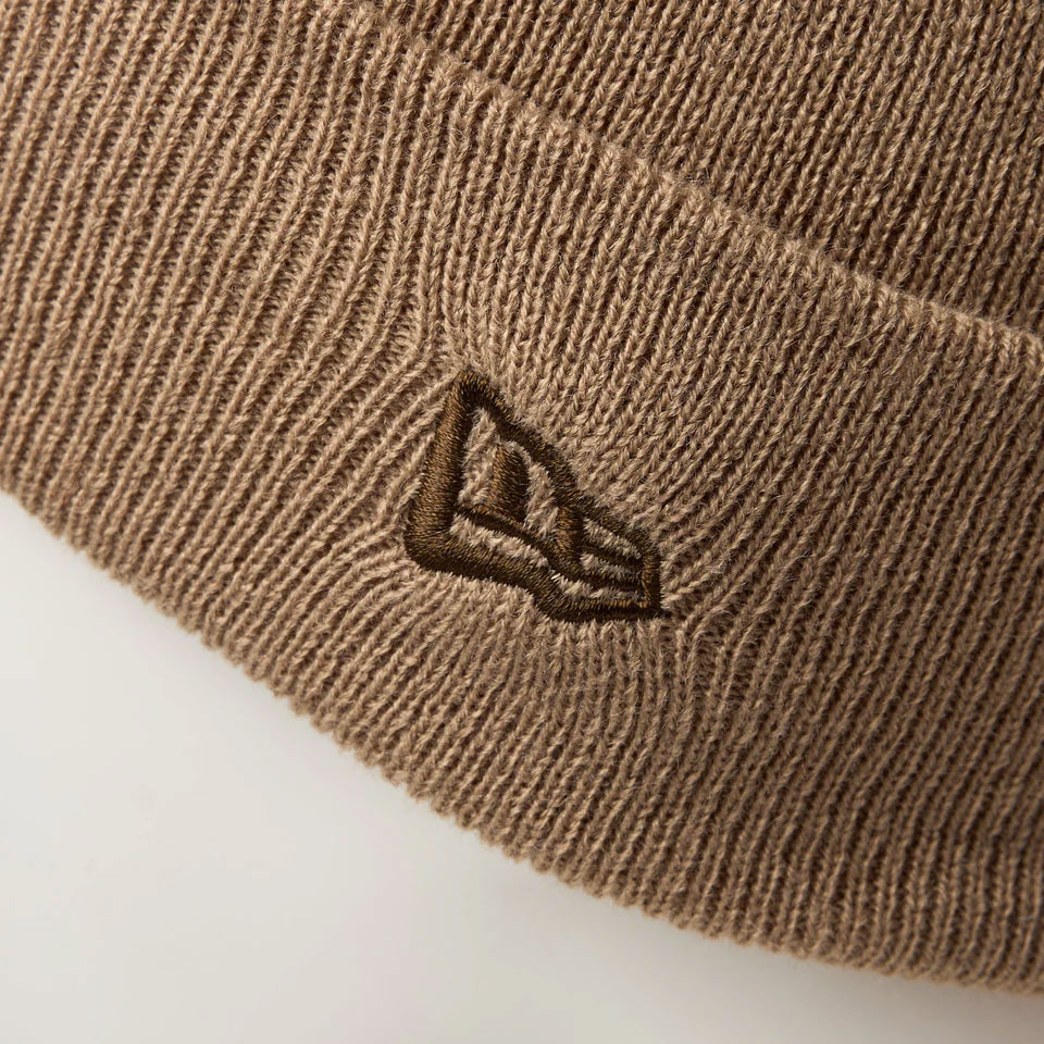 NEW ERA �˥塼���� Basic Cuff Knit MLB Team Logo San Diego Padres Beige