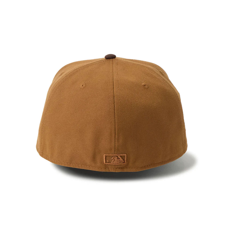 NEW ERA �˥塼���� 59FIFTY Tonal Logo Houston Astros Toasted Peanuts/Burnt Wood Visor