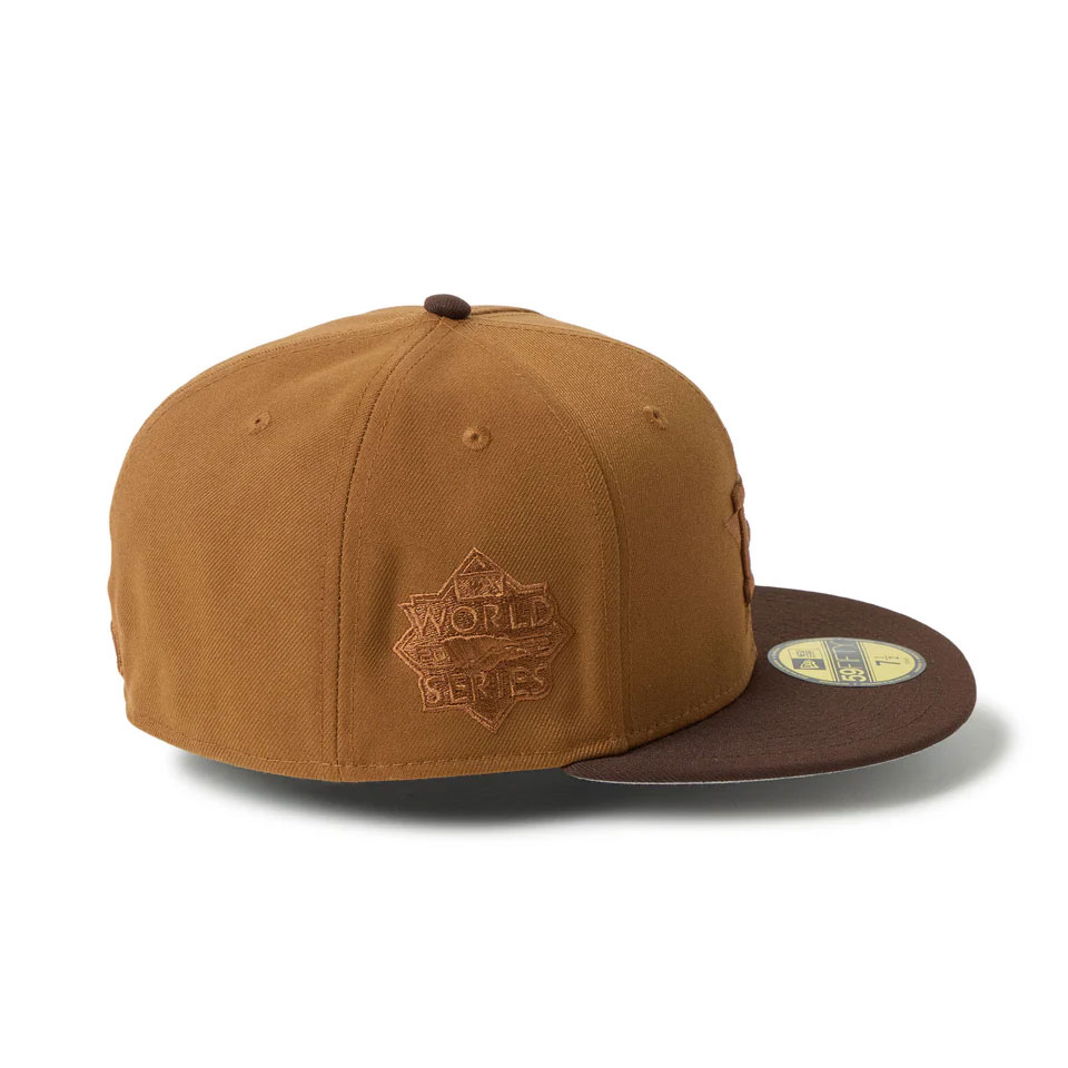 NEW ERA �˥塼���� 59FIFTY Tonal Logo Houston Astros Toasted Peanuts/Burnt Wood Visor