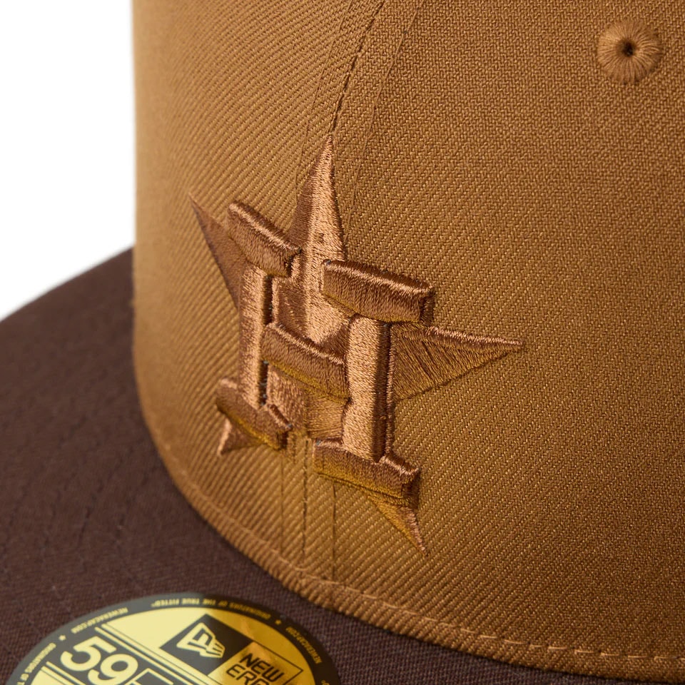 NEW ERA �˥塼���� 59FIFTY Tonal Logo Houston Astros Toasted Peanuts/Burnt Wood Visor