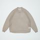 BAL �Х� VENTILATION MESH KNIT ZIP POLO LS