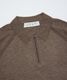 BAL �Х� VENTILATION MESH KNIT ZIP POLO LS
