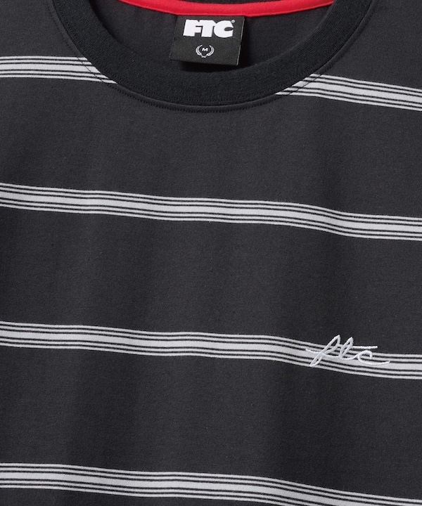 FTC ���եƥ������� STRIPE L/S TOP