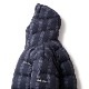 Hellrazor إ쥤 H CHAIN SUEDE HOODED DOWN JACKET