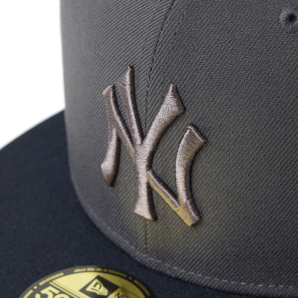 NEW ERA �˥塼���� 59FIFTY Tonal Logo Newyork Yankees Dark Graphite/Navy Visor