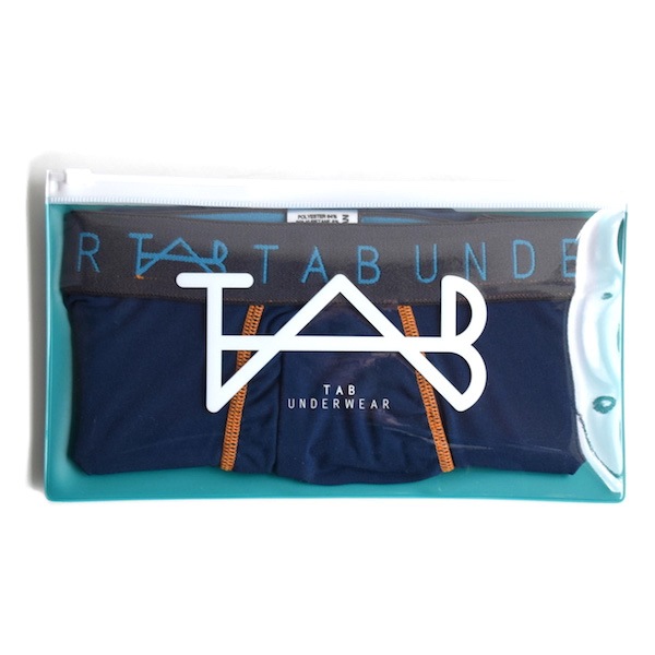 TAB UNDERWEAR ���֥������������ Boxer Brief (Poly) Navy