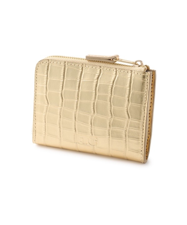 FTC ���եƥ������� CROC LEATHER COMPACT WALLET