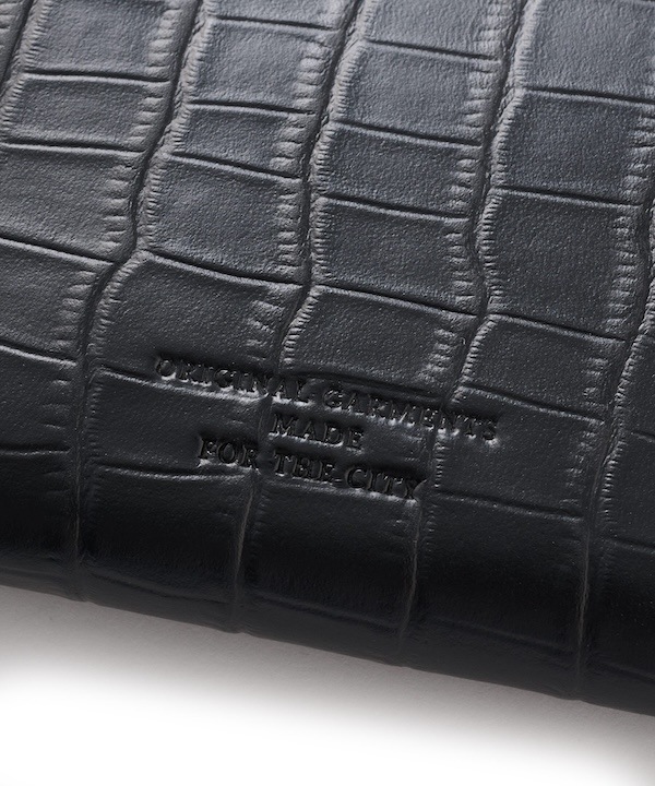 FTC ���եƥ������� CROC LEATHER COMPACT WALLET