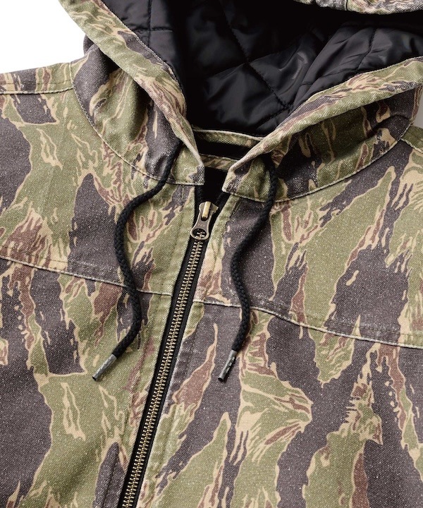 FTC ���եƥ������� WASHED HOODED WORK JACKET