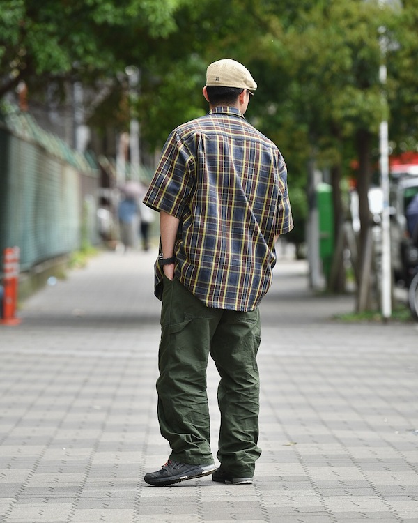 WHATZIS åȥ S/S PLAID SHIRT