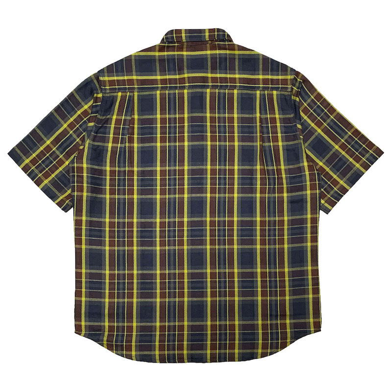 WHATZIS åȥ S/S PLAID SHIRT