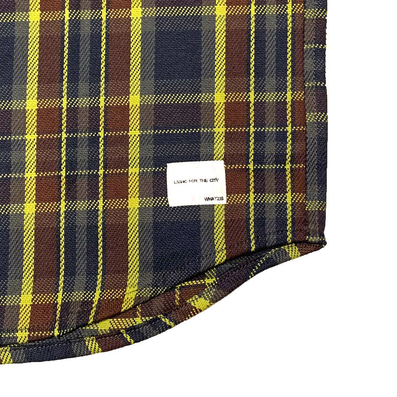 WHATZIS åȥ S/S PLAID SHIRT