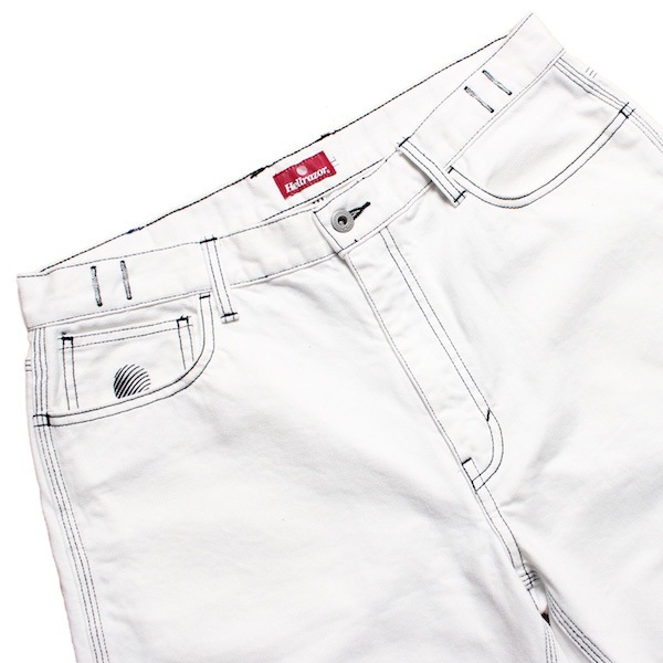 Hellrazor إ쥤 BAGGIE COLOR DENIM SHORTS