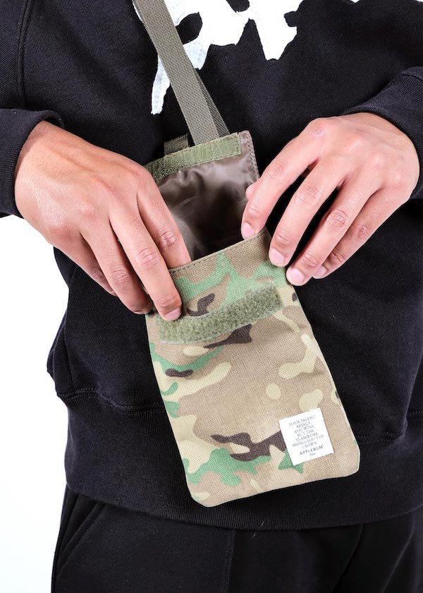 APPLEBUM ���åץ�Х� Camo Neck Pouch