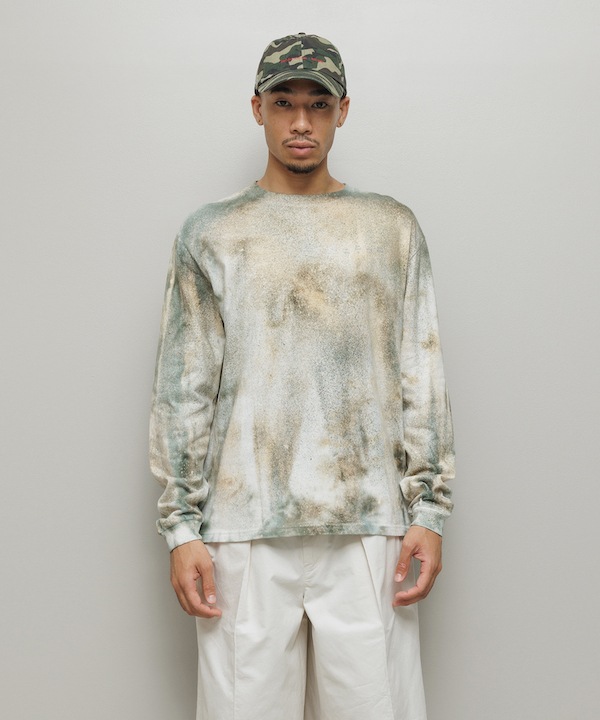 BAL �Х� LOGO TIE DYE LS TEE by YUKIDYE
