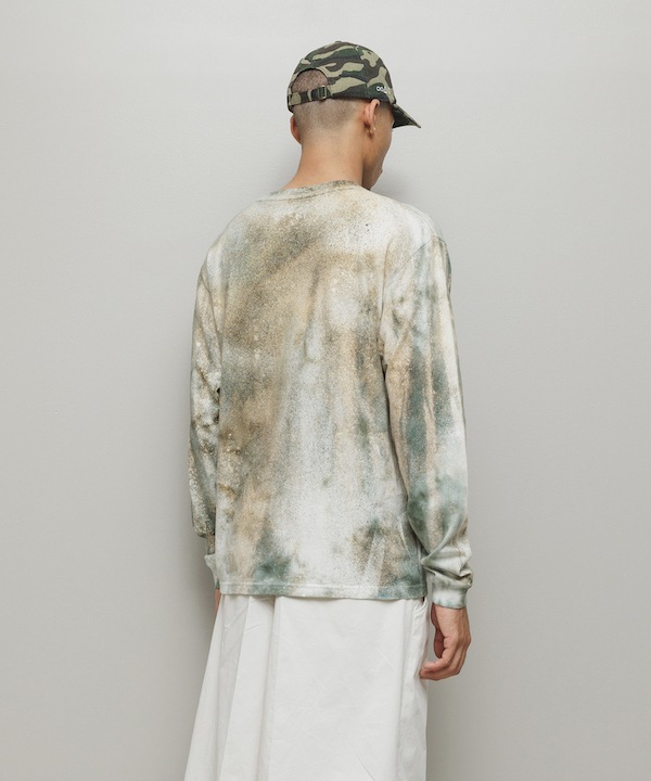 BAL �Х� LOGO TIE DYE LS TEE by YUKIDYE