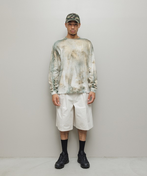 BAL �Х� LOGO TIE DYE LS TEE by YUKIDYE