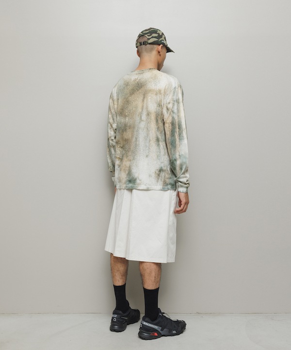 BAL �Х� LOGO TIE DYE LS TEE by YUKIDYE