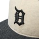 NEW ERA �˥塼���� 59FIFTY MLB Oatmeal Heather Detroit Tigers Oatmeal/Black Visor
