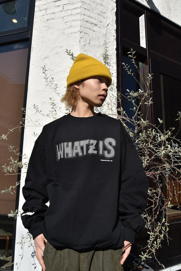 SAMUEL ���ߥ奨�� SAMUEL �� WHATZIS CREWNECK SWEAT SHIRT
