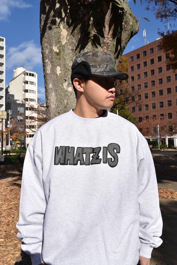 SAMUEL ���ߥ奨�� SAMUEL �� WHATZIS CREWNECK SWEAT SHIRT