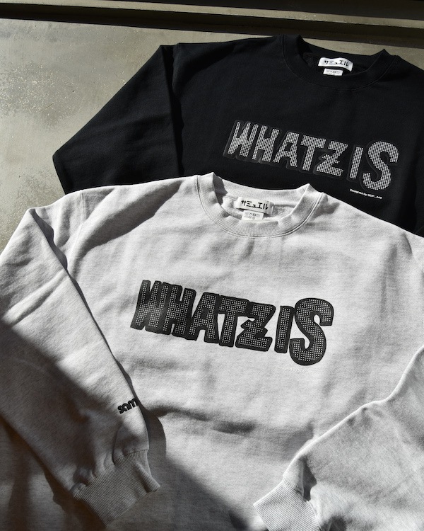 SAMUEL ���ߥ奨�� SAMUEL �� WHATZIS CREWNECK SWEAT SHIRT