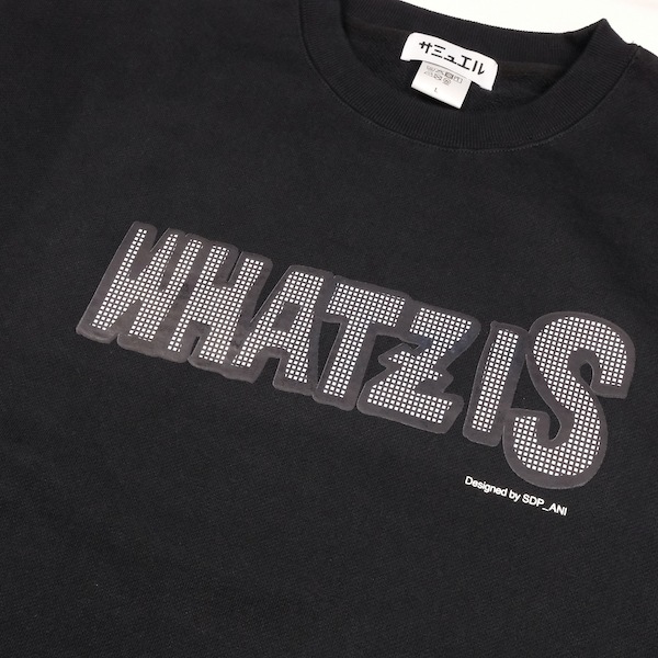 SAMUEL ���ߥ奨�� SAMUEL �� WHATZIS CREWNECK SWEAT SHIRT