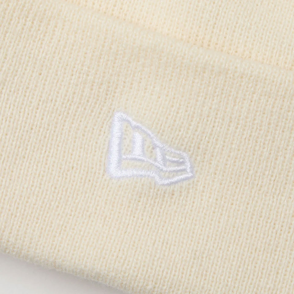 NEW ERA ˥塼 Basic Cuff Knit MLB Tonal Logo Los Angeles Dodgers Off White