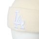 NEW ERA ˥塼 Basic Cuff Knit MLB Tonal Logo Los Angeles Dodgers Off White