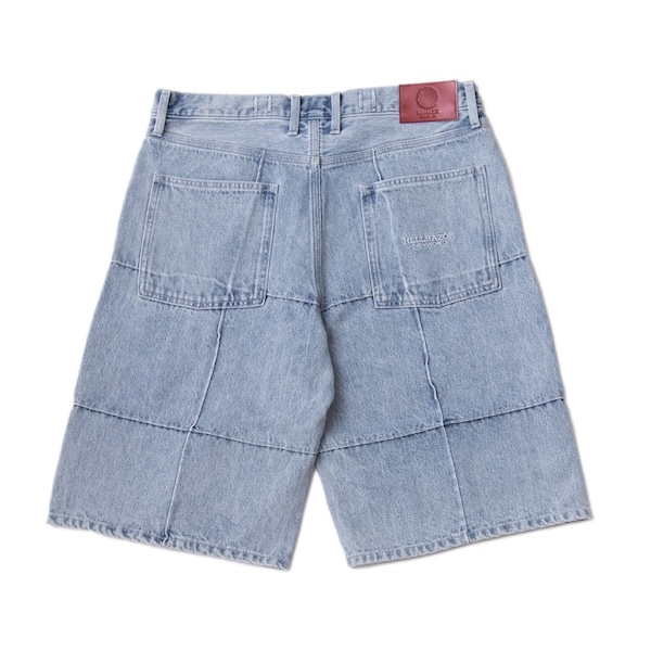 Hellrazor �إ�쥤���� BLOCK DENIM SHORTS "YANKEE"