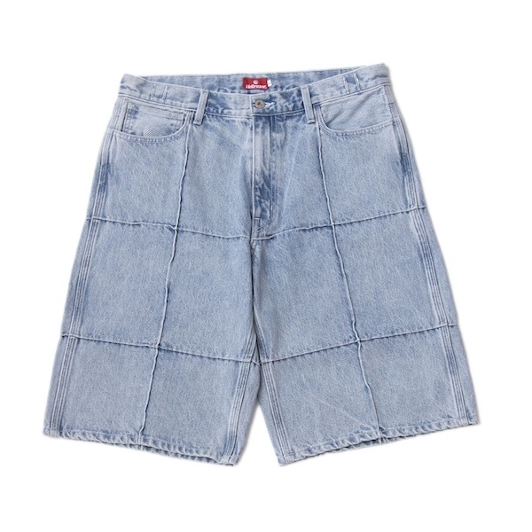 Hellrazor �إ�쥤���� BLOCK DENIM SHORTS "YANKEE"