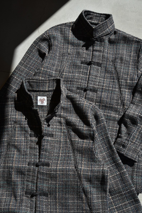 SAYHELLO �����ϥ��� Flannel China Shirts