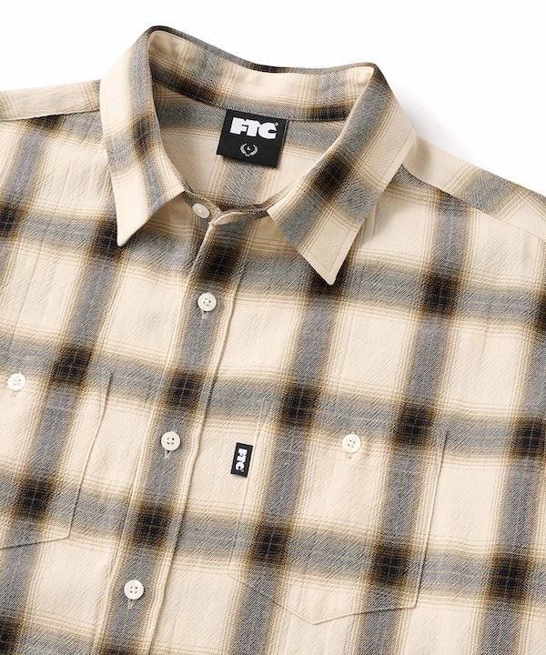 FTC ���եƥ������� SHADOW PLAID SHIRT