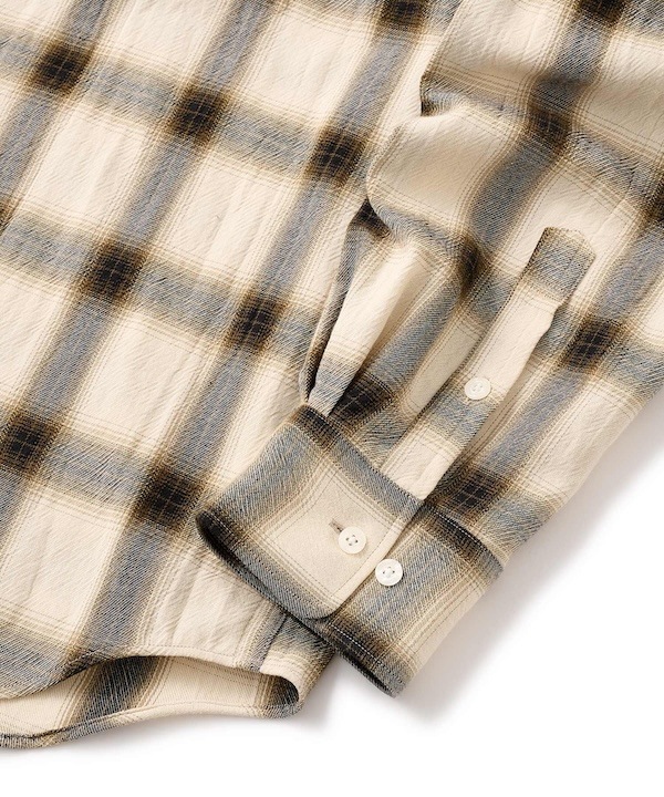 FTC ���եƥ������� SHADOW PLAID SHIRT