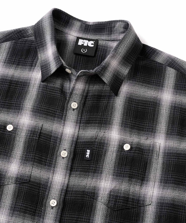 FTC ���եƥ������� SHADOW PLAID SHIRT