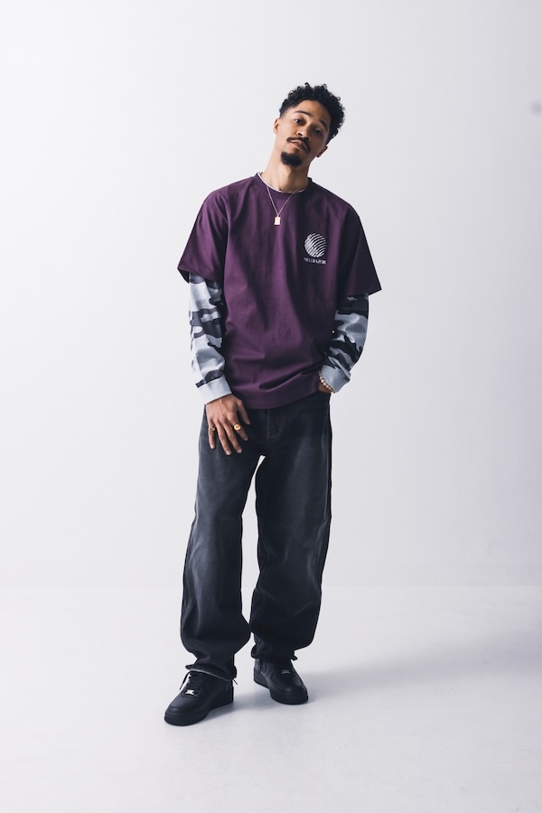 Hellrazor �إ�쥤���� CRACKED CORE LOGO SHIRT