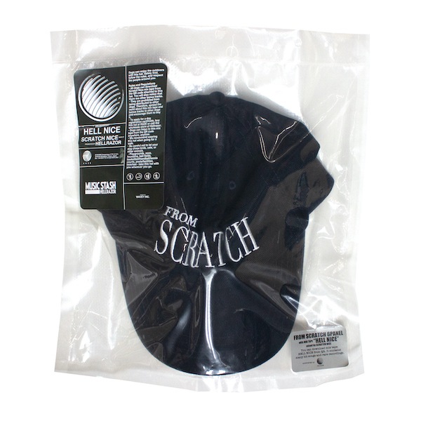 帽子 HELLRAZOR SCRATCH NICE 6PANEL CAP Hellrazor ヘルレイザー FROM SCRATCH 6PANEL CAP with HELL