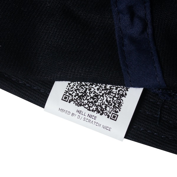 Hellrazor �إ�쥤���� FROM SCRATCH 6PANEL CAP with HELL NICE mix tape