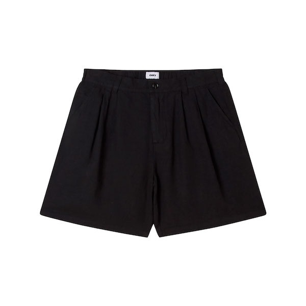 OBEY ���٥� Foster Pleated Linen Short