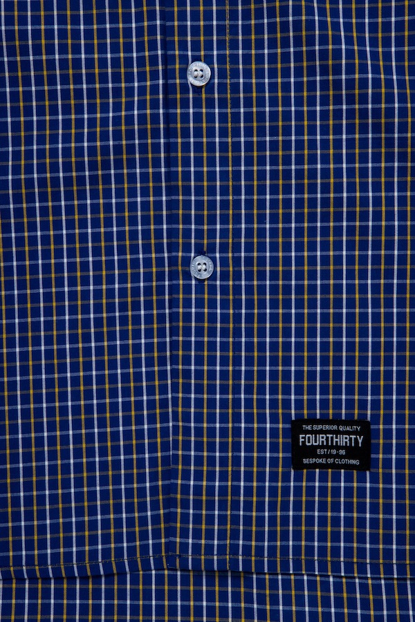 430 fourthirty �ե��������ƥ� S/S MULTIPAT SHIRT
