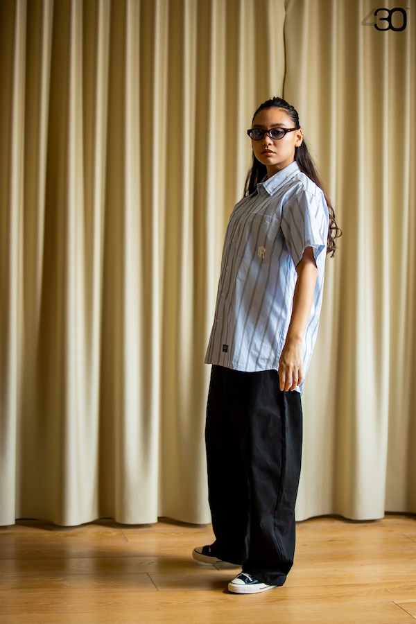 430 fourthirty �ե��������ƥ� S/S MULTIPAT SHIRT