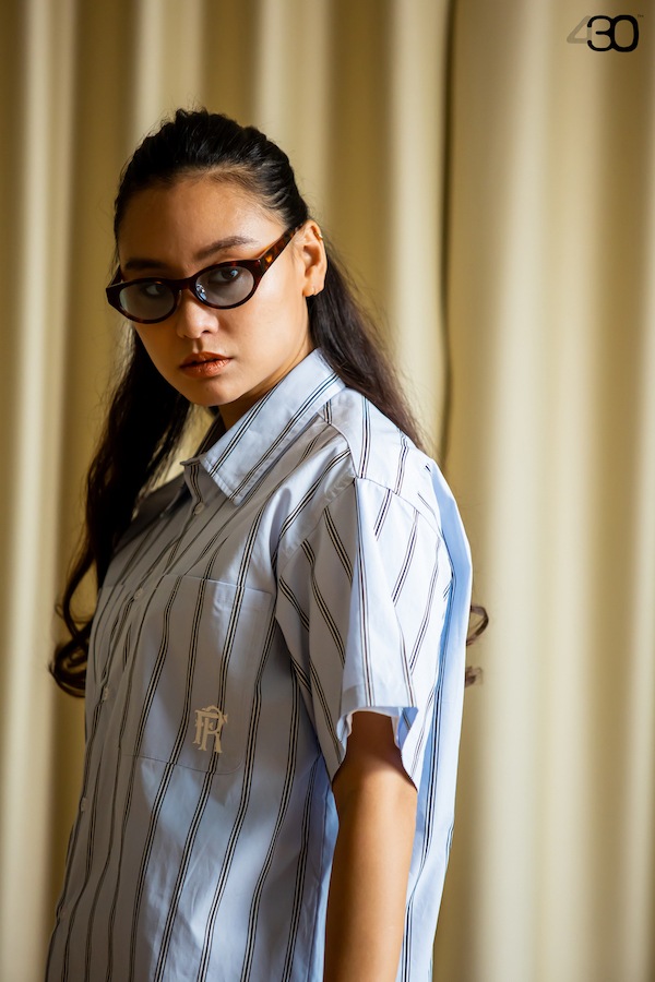 430 fourthirty �ե��������ƥ� S/S MULTIPAT SHIRT