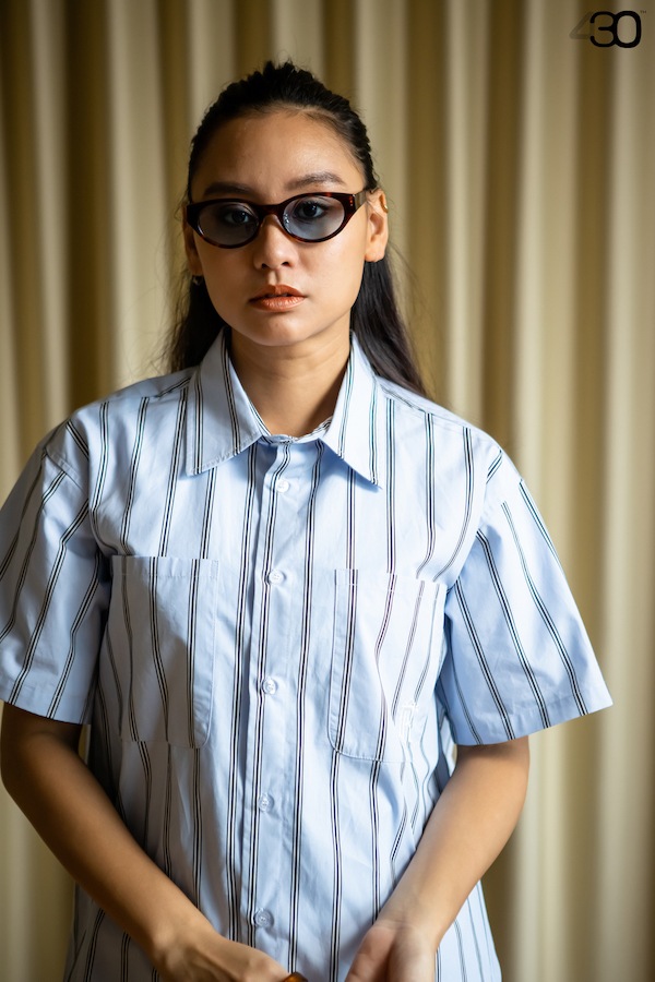 430 fourthirty �ե��������ƥ� S/S MULTIPAT SHIRT